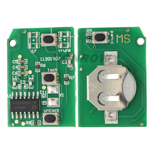 For Chev 3+1 button remote key  with 433mhz