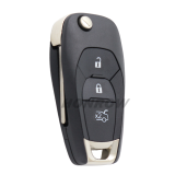 For Chevrolet 3 button flip remote key with PCF7941E /  HITAG 2 / 46 CHIP chip 315Mhz