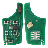 For Chevrolet 4+1 button remote key with 433mhz ID46  PCF7937E(Pcf7941E)   Chip