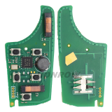 For Chevrolet keyless 4+1 button remote key with 315mhz PCF7952 Chip