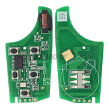 For Chevrolet 5 button remote key with 315mhz PCF7937E Chip