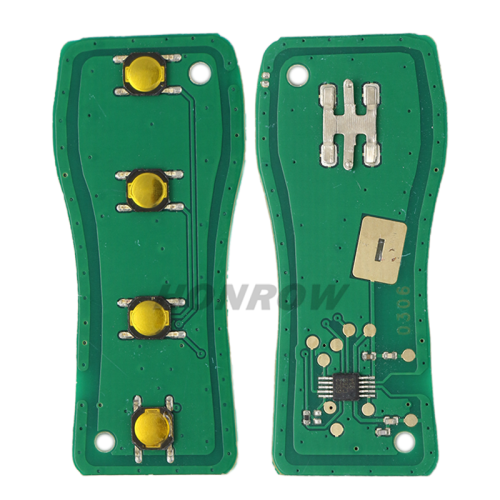 For Nissan 4 buuton remote key 315Mhz