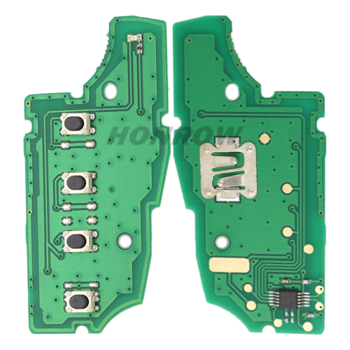 For Nissan 4 button  remote key with 315mhz (electronic wave modle )