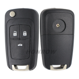 For Chevrolet 3 Button remote key with 433mhz ID46  PCF7937E(Pcf7941E)   Chip