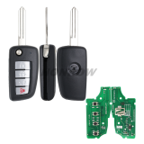 For Nissan 3 button  remote key with 315mhz (VDO modle)