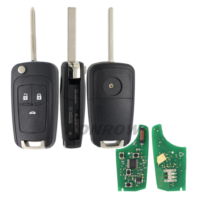 For Chev keyless 3 Button remote control with 433MHZ and 7952chip
