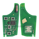 For Chevrolet 3+1 button remote key with 315mhz ID46  PCF7937E(Pcf7941E)   Chip