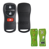 For Nissan X-TRAIL remote Key with 433MHZ  FCC ID:  KBRASTU15 FCCID: CWTWB1U733 / CWTWB1U821 / CWTWB1U415 / KBRASTU15