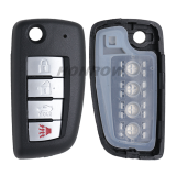 For Nissan 4 button  remote key with 315mhz (electronic wave modle )