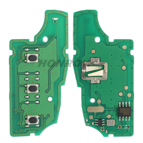 For Nissan 3 button remote key with 315mhz (electronic wave modle )