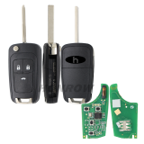 For Chevrolet 3 Button remote key with 433mhz PCF7937E Chip