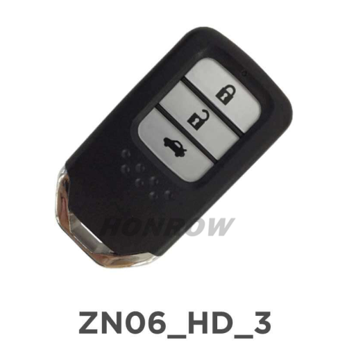 KYDZ ZN06 3 Button Universal Smart Key Excludes emergency key For Honda style