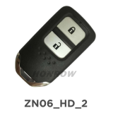 KYDZ ZN06 2 Button Universal Smart Key Excludes emergency key For Honda style