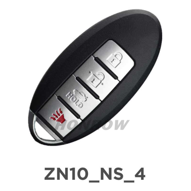 KYDZ ZN10 4 Button Universal Smart Key Excludes emergency key For Nissan style