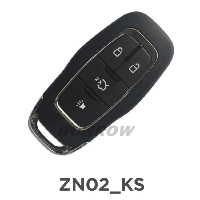 KYDZ ZN02 4 Button Universal Smart Key Excludes emergency key for Ford Style