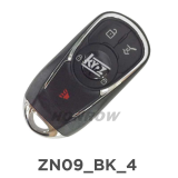 KYDZ ZN09 4 Button Universal Smart Key Excludes emergency key For Buick style
