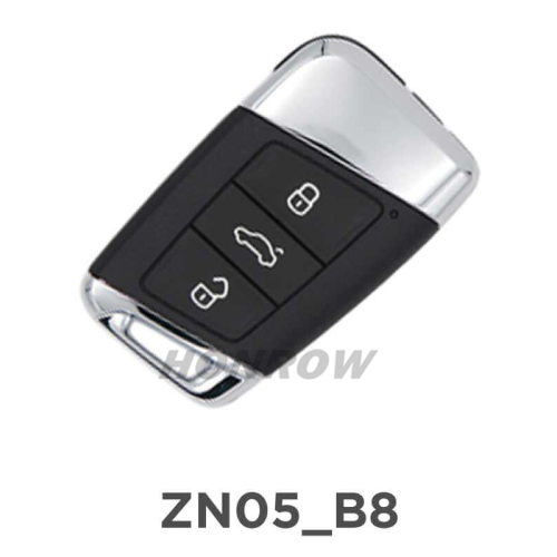 KYDZ ZN05 3 Button Universal Smart Key Excludes emergency key For VW style