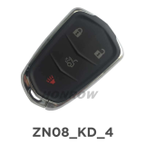 KYDZ ZN08 4 Button Universal Smart Key Excludes emergency key For Cadi style