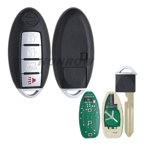 For Nissan 3+1 button smart Remote Key with 315MHz ID46  FCC ID: CWTWBU729 CWTWBU735