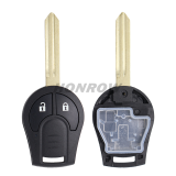 For Nis 2 button remote key with 433mhz ID46 chip