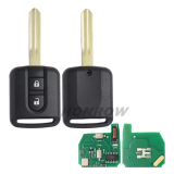 For Nissan 2 button remote key with 433mhz with 7946 chip with ASK model For Nissan Qashqai 2009-2012
