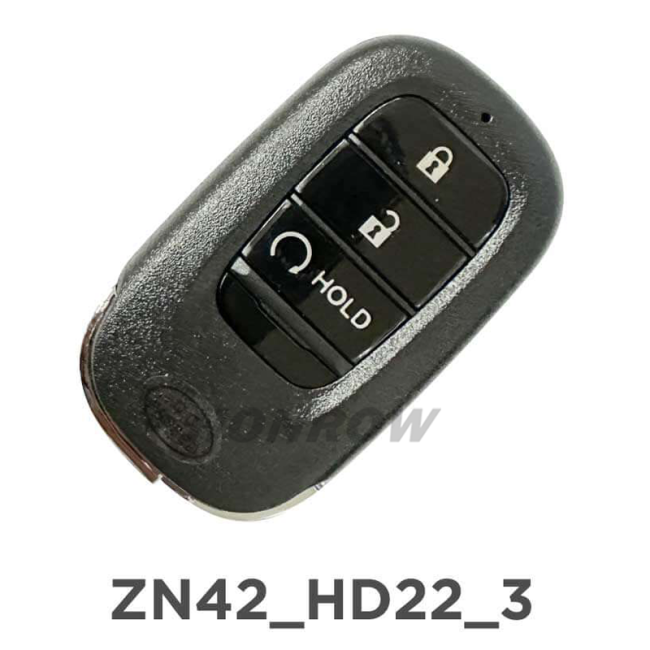 KYDZ ZN42 3 Button Universal Smart Key Excludes emergency key