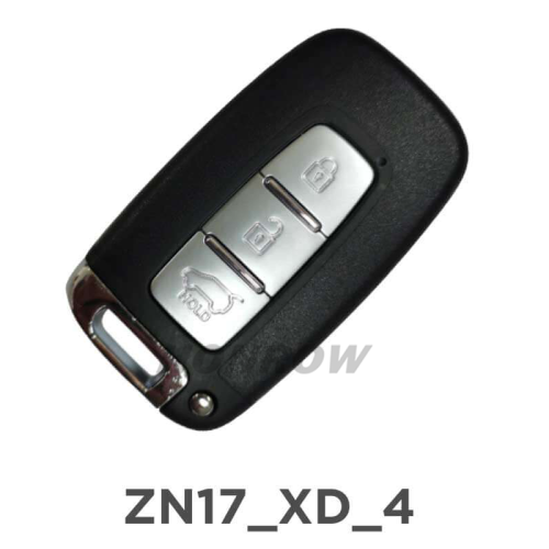 KYDZ ZN17 3 Button Universal Smart Key Excludes emergency key For Hyundai style