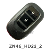 KYDZ ZN46 2 Button Universal Smart Key Excludes emergency key