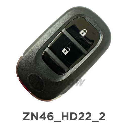 KYDZ ZN46 2 Button Universal Smart Key Excludes emergency key