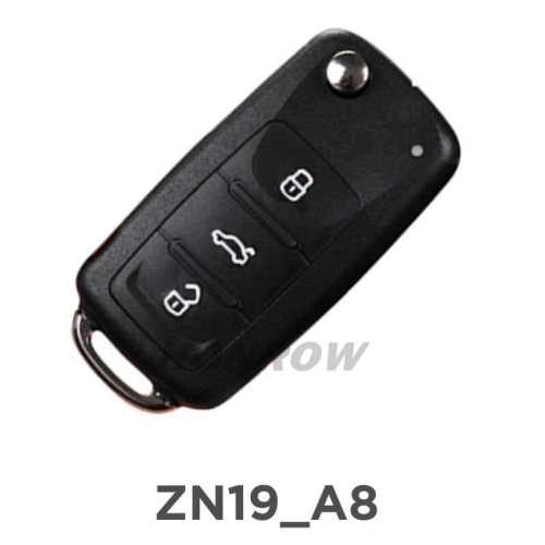 KYDZ ZN19 3 Button Universal Smart Key Excludes emergency key For VW style