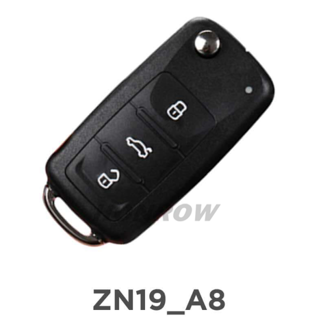 KYDZ ZN19 3 Button Universal Smart Key Excludes emergency key For VW style