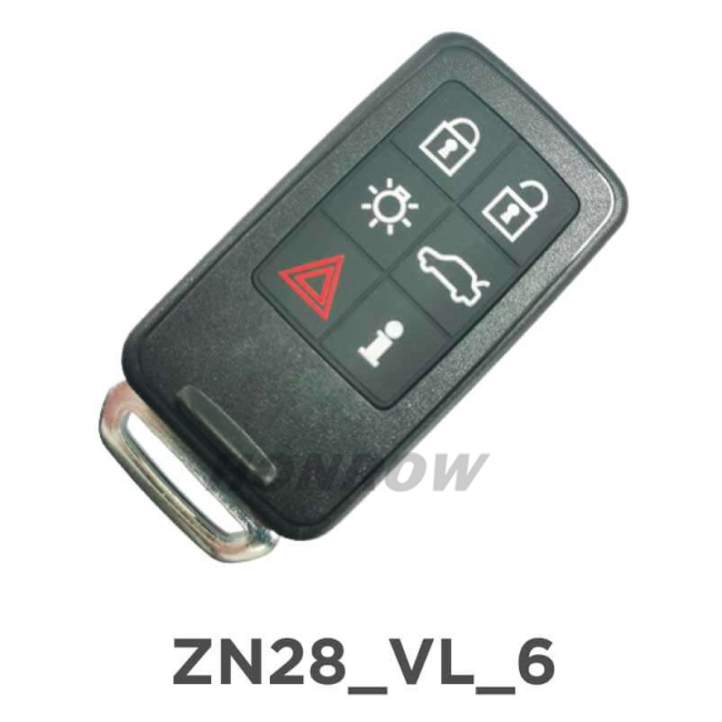 KYDZ ZN28 6 Button Universal Smart Key Excludes emergency key