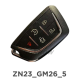 KYDZ ZN23 5 Button Universal Smart Key Excludes emergency key