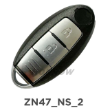  KYDZ ZN47 2 Button Universal Smart Key Excludes emergency key