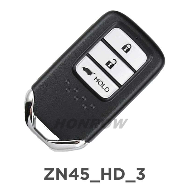 KYDZ ZN45 3 Button Universal Smart Key Excludes emergency key