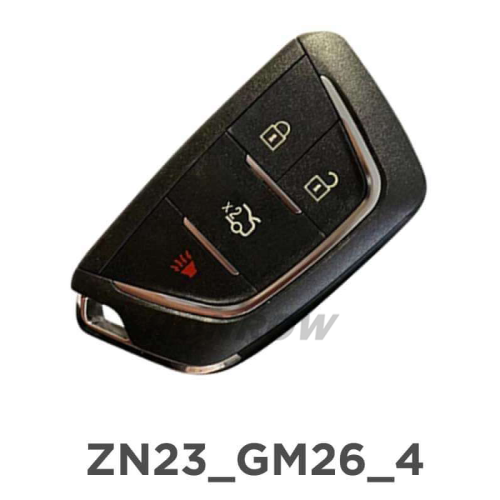 KYDZ ZN23 4 Button Universal Smart Key Excludes emergency key