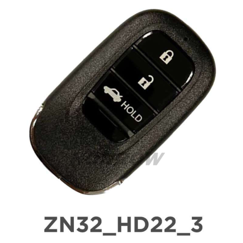 KYDZ ZN32 3 Button Universal Smart Key Excludes emergency key
