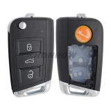 Xhorse MQB Style Smart Proximity Remote Key XSDM04EN 3 Buttons for MINI Key Tool/VVDI2/Key Tool