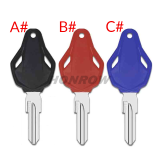 For MV motorcycle key shell with right key blade