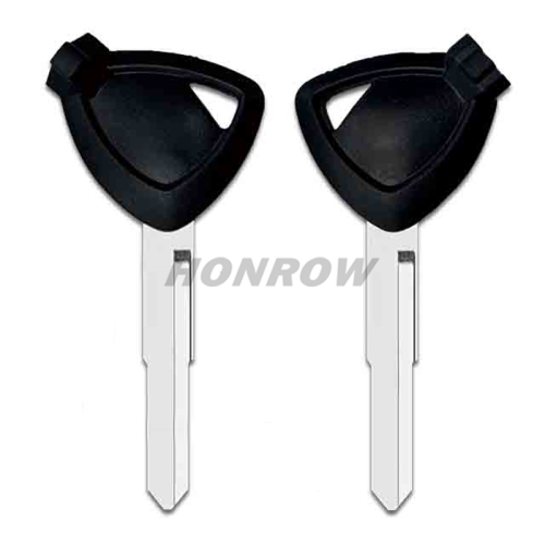 For Suzuki motorcycle bike key blank with left blade