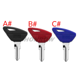For Aprilia motorcycle transponder key shell without logo