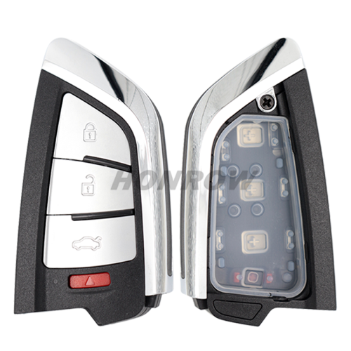 For bmw style 4 button smart key shell used for Xhorse VVDI