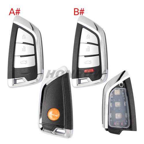 For bmw style 4 button smart key shell used for Xhorse VVDI