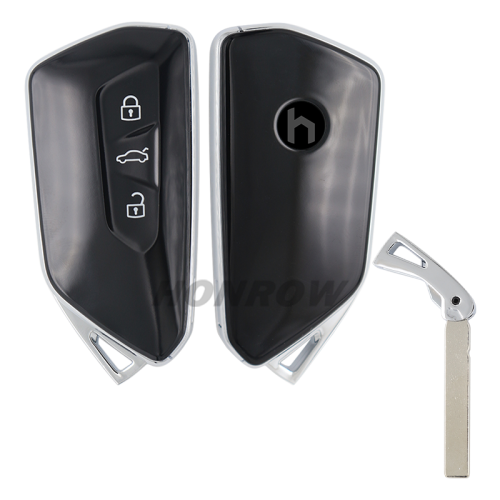 For VW Original 3 button 5D Smart Remote Keyless Go with NCF295xW 5D chip 433MHz  5HG959753D 5FA 013 865-15