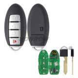 For Nissan 4 button Smart Remote Car Key with 433MHZ PCF7952A / HITAG 2 / 46 CHIP FCC ID:   CWTWB1U787