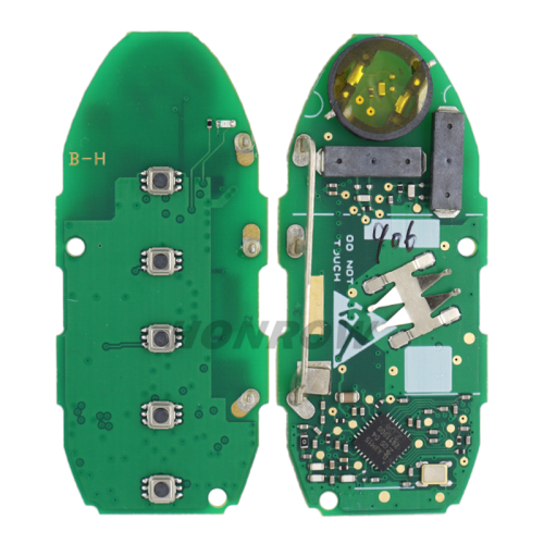 For Nissan Proximity  Keyless 5 button Smart Remote Car Key with 433Mhz NCF29A1M / HITAG AES / 4A CHIP  Continental: S180144906 FCC: KR5TXN7