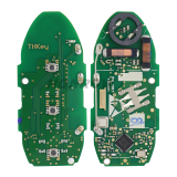 For Nissan Keyless go 3 button Smart Remote Car Key with 433 Mhz 4A chip  FCCID: KR5TXN1, Continental: S180144502