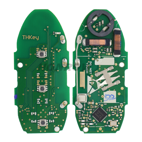 For Nissan Keyless go 3 button Smart Remote Car Key with 433 Mhz 4A chip  FCCID: KR5TXN1, Continental: S180144502