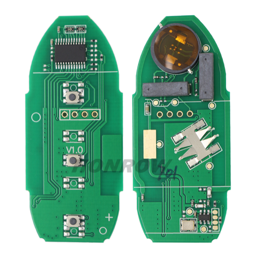 For Nissan Micra K13 March K13 Leaf Smart Remote Car Key Fob 2 Buttons with 315MHz PCF7952A / HITAG 2 / 46 CHIP TWB1J701  OE: 85E3-1HH0D