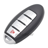 For Nissan 4 button Smart Remote Car Key with 315 Mhz FSK ID46-7952 Keyless-go FCCID:KR55WK48903 KR55WK49622